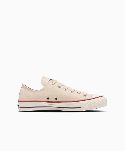 CONVERSE(コンバース)の「CONVERSE/コンバース/CANVAS ALL STAR J OX(スニーカー・メンズ・ナチュラル/ブラック・9/8.5/8/9.5/7.5)」の1枚目の写真