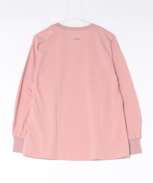 BELLUNA PLUS(ベルーナ)の「着る血行改善!ボリューム袖デザインプルオーバ(Tシャツ/カットソー・レディース・ミント/ピンク/チャコール・MEDIUM/X-LARGE/LARGE)」の14枚目の写真