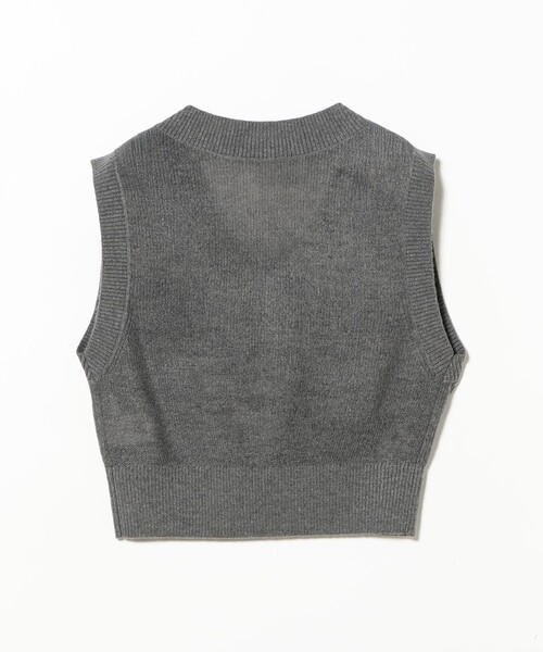 Ray BEAMS(レイビームス)の「Vネック ベスト(ベスト・レディース・シルバー/ネイビー・ONE SIZE)」の19枚目の写真