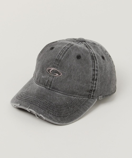 RAGEBLUE（レイジブルー）の「DAMAGE EDGE LOGO CAP/ダメージエッジロゴキャップ（キャップ・メンズ・ブラック/レッド/ネイビー・FREE）」の2枚目の写真