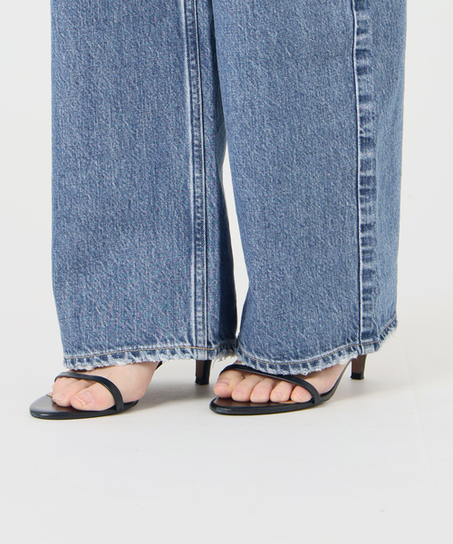 Spick & Span（スピックアンドスパン）の「《26サイズ登場 / 追加》upper hights/アッパーハイツ THE NIECE MID-RISE*（デニムパンツ・レディース・ブルー・24/23/26/25）」の22枚目の写真