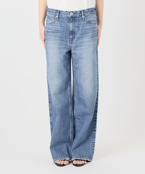 Spick & Span（スピックアンドスパン）の「《26サイズ登場 / 追加》upper hights/アッパーハイツ THE NIECE MID-RISE*（デニムパンツ・レディース・ブルー/ベージュ・24/23/26/25）」の12枚目の写真
