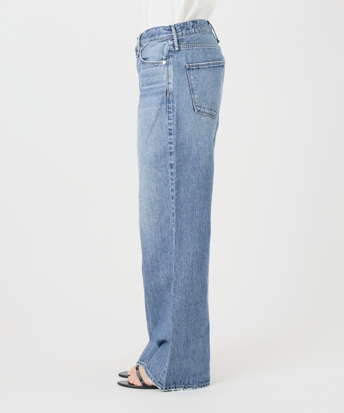 Spick & Span（スピックアンドスパン）の「《26サイズ登場 / 追加》upper hights/アッパーハイツ THE NIECE MID-RISE*（デニムパンツ・レディース・ブルー/ベージュ・24/23/26/25）」の13枚目の写真
