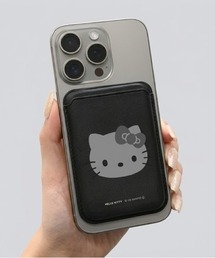 sanrio（サンリオ）の「sanrio/サンリオキャラクターズ　ハローキティ　MagSafe対応カードウォレット（スマホグッズ）」