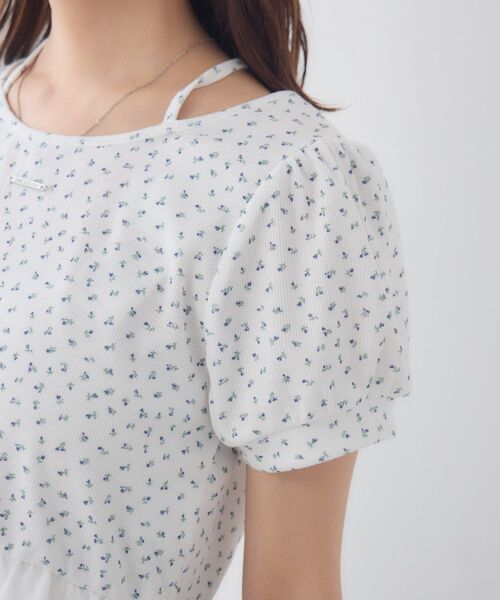 ems excite(エムズエキサイト)の「ペプラム切替カットソー(Tシャツ/カットソー・レディース・ピンク/ブラック/ホワイト系その他・FREE)」の21枚目の写真