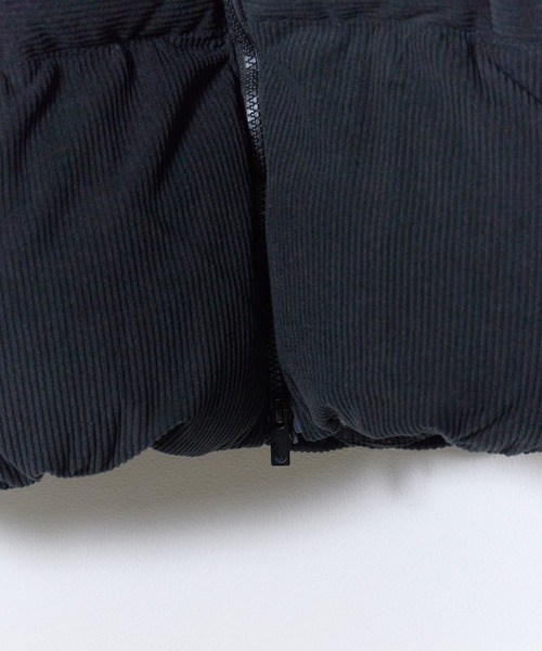 adidas(アディダス)の「adidas/アディダス CORDUROY PUFFER JACKET コーデュロイ パファー ジャケット ダウンジャケット ダウンコート 中綿 ブルゾン シンプル ベーシック メンズ レディース 2026年秋冬 秋服 冬服(ダウンジャケット/コート・メンズ・ブラック・S/M/L/XL/XS)」の11枚目の写真