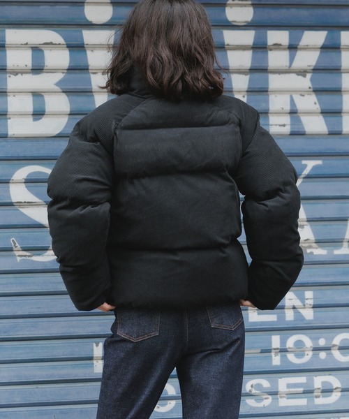 adidas(アディダス)の「adidas/アディダス CORDUROY PUFFER JACKET コーデュロイ パファー ジャケット ダウンジャケット ダウンコート 中綿 ブルゾン シンプル ベーシック メンズ レディース 2026年秋冬 秋服 冬服(ダウンジャケット/コート・メンズ・ブラック・S/M/L/XL/XS)」の15枚目の写真