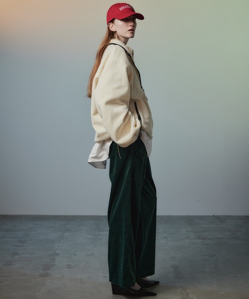 MAISON SPECIAL(メゾンスペシャル)の「Color Corduroy Pants/カラーコーデュロイパンツ(その他パンツ・レディース・ブルー/グリーン/ピンク・36/38)」の15枚目の写真