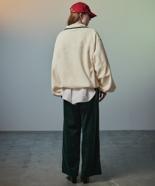 MAISON SPECIAL(メゾンスペシャル)の「Color Corduroy Pants/カラーコーデュロイパンツ(その他パンツ・レディース・ブルー/グリーン/ピンク・36/38)」の16枚目の写真