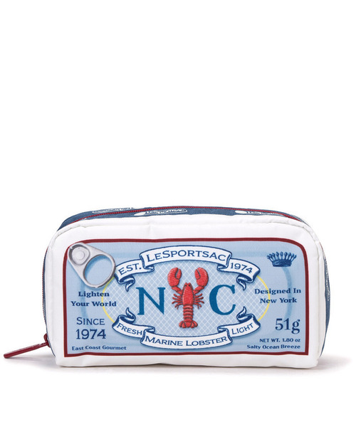 RECTANGULAR COSMETIC スカーレットロブスター（ポーチ）｜LeSportsac