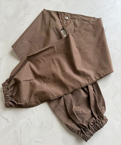 AIC.(エーアイシー)の「スリーブデザインドローストリングパンツ(その他パンツ・レディース・ブラウン/ネイビー/ブラック・FREE)」の19枚目の写真