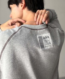 Java（ジャバ）の「《JaVaジャバコラボ》シンプルじゃ物足りない。配色ステッチで差をつける。配色ステッチガゼット裏起毛スウェット(オーバーサイズ)（スウェット）」