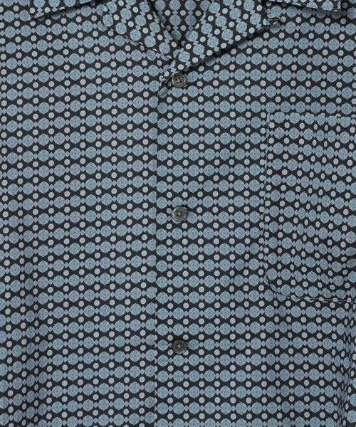 GEORGE'S(ジョージズ)の「コモン柄シャツ(シャツ/ブラウス・メンズ・ベージュ/ネイビー・MEDIUM/LARGE)」の13枚目の写真
