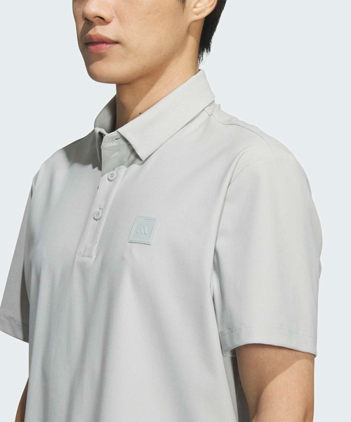 adidas(アディダス)の「クラブ コンシューマー グラフィック半袖ポロシャツ【adidas Golf/アディダスゴルフ】(ポロシャツ・メンズ・グレー・XX-LARGE/3XL/LARGE/MEDIUM/SMALL/X-LARGE)」の3枚目の写真