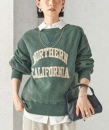 【SHIPS別注】Champion: リバー スウィーブ ロゴ スウェット