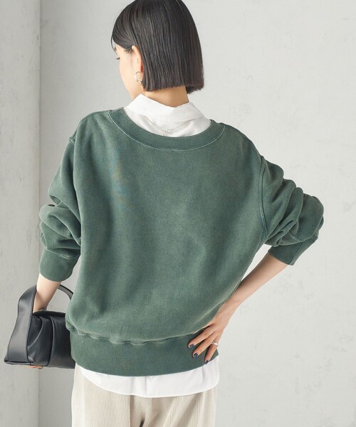 Champion(チャンピオン)の「【SHIPS別注】Champion: リバー スウィーブ ロゴ スウェット(スウェット・レディース・ネイビー/グリーン/ブラウン・ONE SIZE)」の19枚目の写真