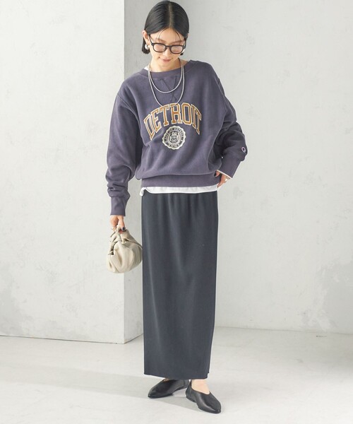 Champion(チャンピオン)の「【SHIPS別注】Champion: リバー スウィーブ ロゴ スウェット(スウェット・レディース・ネイビー/グリーン/ブラウン・ONE SIZE)」の21枚目の写真