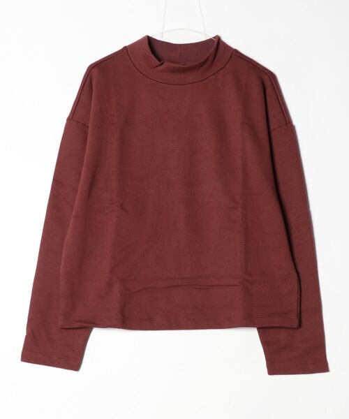 BANANA REPUBLIC FACTORY STORE(バナナリパブリック ファクトリーストア)の「BANANA REPUBLIC FACTORY STORE フリースモックネックスウェットシャツ(スウェット・レディース・ブラック/ホワイト/レッド系その他/グリーン系その他・XS/L/S/M)」の9枚目の写真