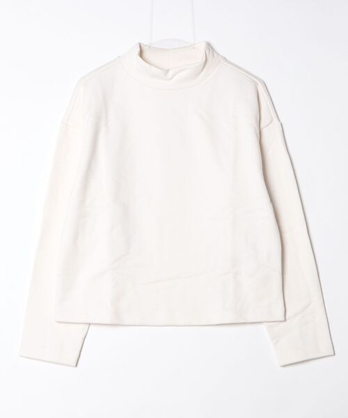 BANANA REPUBLIC FACTORY STORE(バナナリパブリック ファクトリーストア)の「BANANA REPUBLIC FACTORY STORE フリースモックネックスウェットシャツ(スウェット・レディース・ブラック/ホワイト/レッド系その他/グリーン系その他・XS/L/S/M)」の10枚目の写真