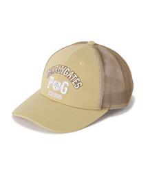 PEARLY GATES | 【PEARLY GATES】カレッジロゴメッシュ×リサイクルツイルキャップ (UNISEX)(キャップ)