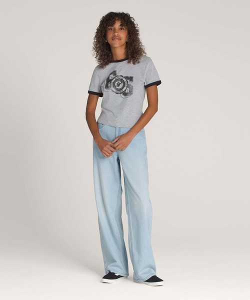 VANS(バンズ)の「ウィメンズ SIRELLE 5ポケット パドルパンツ / Sirelle 5 Pocket Puddle Pants VN000MB5TTJ1(その他パンツ・レディース・ライトブルー・25inch/30inch/28inch/27inch/26inch)」の3枚目の写真