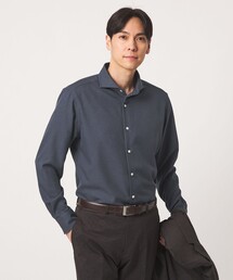 ウールライク ツイル カッタウェイカラーシャツ<A DAY IN THE LIFE>