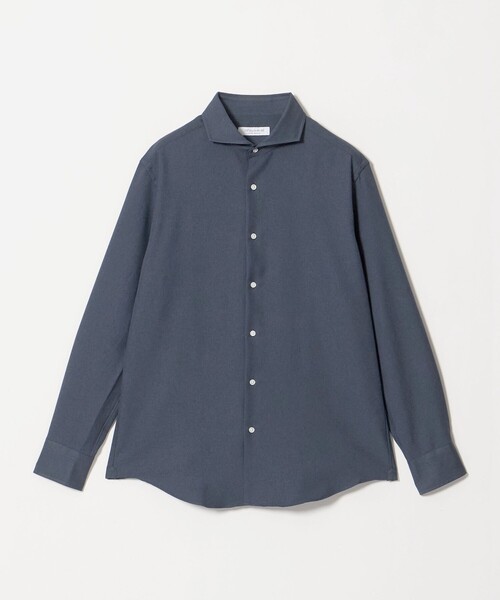 A DAY IN THE LIFE UNITED ARROWS（アデイインザライフユナイテッドアローズ）の「ウールライク ツイル カッタウェイカラーシャツ＜A DAY IN THE LIFE＞（シャツ/ブラウス・メンズ・ネイビー/モカ/ナチュラル・L/S/M/XL）」の17枚目の写真