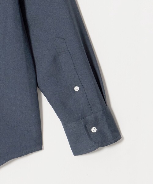 A DAY IN THE LIFE UNITED ARROWS（アデイインザライフユナイテッドアローズ）の「ウールライク ツイル カッタウェイカラーシャツ＜A DAY IN THE LIFE＞（シャツ/ブラウス・メンズ・ネイビー/モカ/ナチュラル・L/S/M/XL）」の20枚目の写真