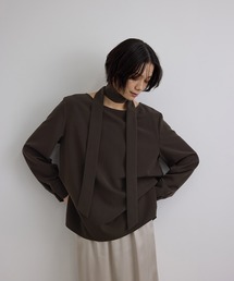 【WEB限定】マットサテン2WAYプルオーバー / イージーケア・セットアップ対応