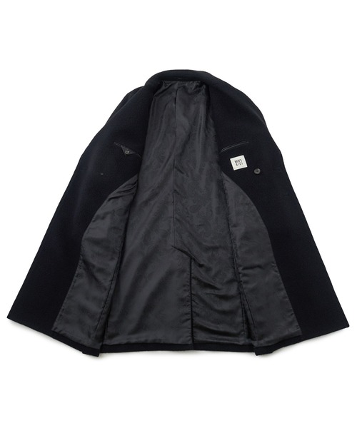 MEN'S BIGI(メンズビギ)の「ウールアンゴラビーバーポロコート(その他アウター・メンズ・カーキ/ブラック・02/03)」の18枚目の写真