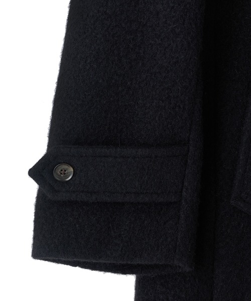 MEN'S BIGI(メンズビギ)の「ウールアンゴラビーバーポロコート(その他アウター・メンズ・カーキ/ブラック・02/03)」の15枚目の写真