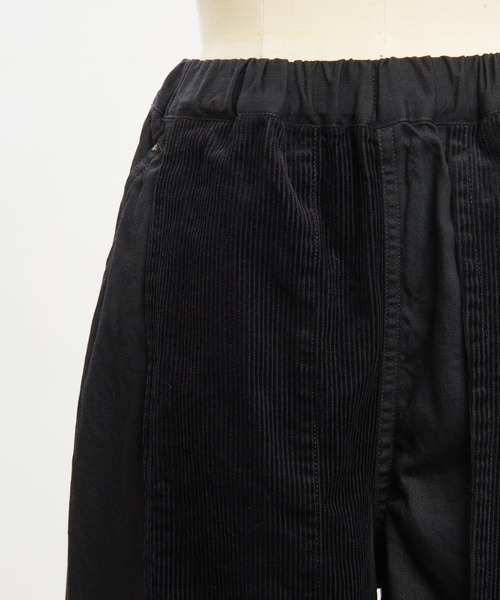 gomme(ゴム)の「レイヤースリットデニムパンツ(デニムパンツ・レディース・ブラック/インディゴブルー・MEDIUM)」の15枚目の写真
