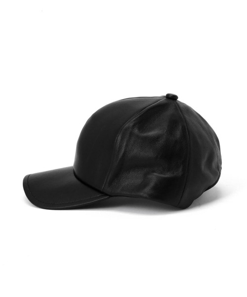 Schott(ショット)の「SCHOTT-LEATHER-CAP(キャップ・メンズ・ブラック/ブラック系3/ブラック系2・FREE)」の16枚目の写真