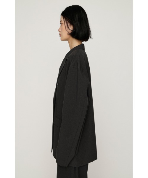 SLY(スライ)の「【セットアップ対応可○】FINE LIGHT JK ファインライトジャケット 秋服(テーラードジャケット・レディース・杢グレー/ブラウン系その他2/ブラック・FREE)」の19枚目の写真