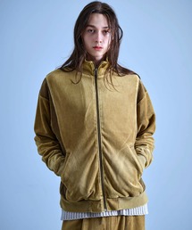 Revo.（レボ）の「Revo. カットベロア コーデュロイ 切替 トラックジャケット / セットアップ対応（ジャージ）」