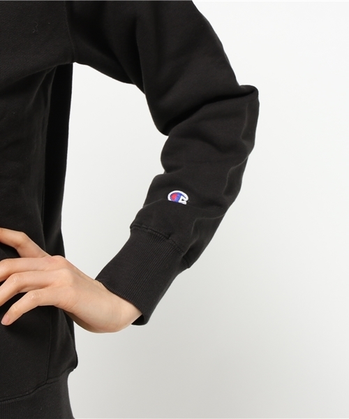 Champion（チャンピオン）の「【Champion】ジップアップパーカー（パーカー・レディース・ブラック/グレー/オリーブ/ネイビー/ホワイト/ベージュ・MEDIUM/LARGE/SMALL）」の16枚目の写真