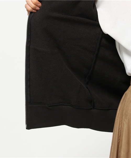 Champion（チャンピオン）の「【Champion】ジップアップパーカー（パーカー・レディース・ブラック/グレー/オリーブ/ネイビー/ホワイト/ベージュ・MEDIUM/LARGE/SMALL）」の10枚目の写真