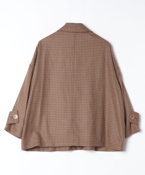 Mackintosh(マッキントッシュ)の「NEW HUMBIE JACKET MB(ステンカラーコート・レディース・ブラウン系その他/グリーン系その他・6)」の5枚目の写真