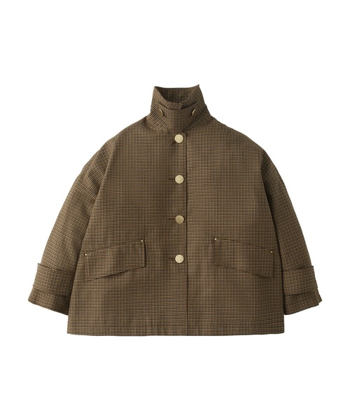 Mackintosh(マッキントッシュ)の「NEW HUMBIE JACKET MB(ステンカラーコート・レディース・ブラウン系その他/グリーン系その他・6)」の3枚目の写真