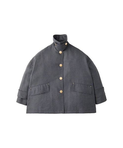 Mackintosh(マッキントッシュ)の「NEW HUMBIE JACKET MB(ステンカラーコート・レディース・ブラウン系その他/グリーン系その他・6)」の4枚目の写真