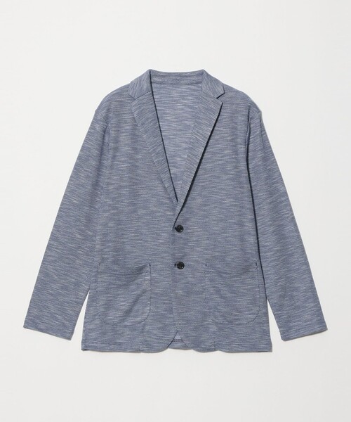 A DAY IN THE LIFE UNITED ARROWS(アデイインザライフユナイテッドアローズ)の「スラブドビーカノコ カーディガンジャケット<A DAY IN THE LIFE>(カーディガン/ボレロ・メンズ・ネイビー/ダークグレー/コバルトブルー・L/M/XL/S)」の3枚目の写真