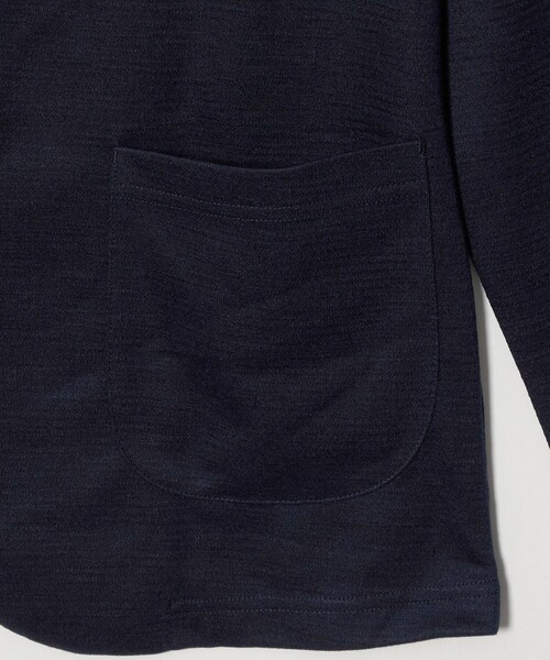 A DAY IN THE LIFE UNITED ARROWS(アデイインザライフユナイテッドアローズ)の「スラブドビーカノコ カーディガンジャケット<A DAY IN THE LIFE>(カーディガン/ボレロ・メンズ・ネイビー/ダークグレー/コバルトブルー・L/M/XL/S)」の7枚目の写真