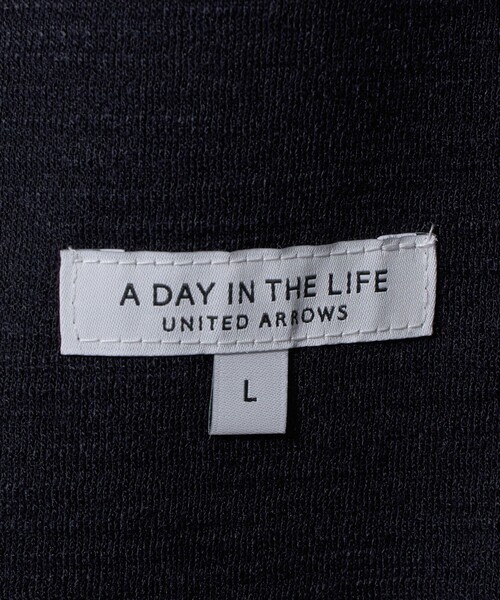 A DAY IN THE LIFE UNITED ARROWS(アデイインザライフユナイテッドアローズ)の「スラブドビーカノコ カーディガンジャケット<A DAY IN THE LIFE>(カーディガン/ボレロ・メンズ・ネイビー/ダークグレー/コバルトブルー・L/M/XL/S)」の19枚目の写真
