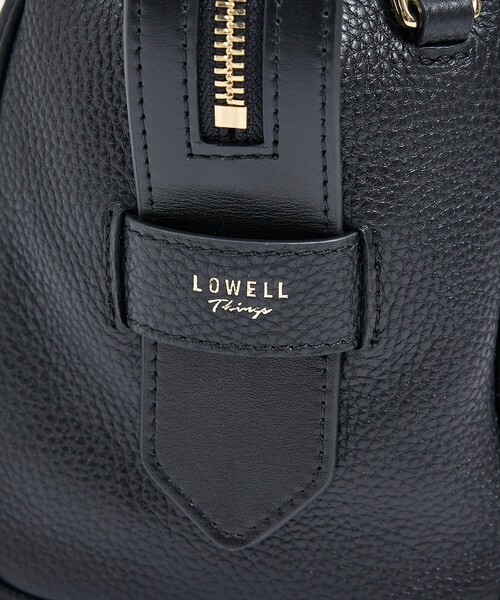 LOWELL things(ロウェル シングス)の「Any/レザー2WAYスクエアボストンバッグ(ボストンバッグ・レディース・ボルドー/ブラック/ダークブラウン・フリー)」の4枚目の写真