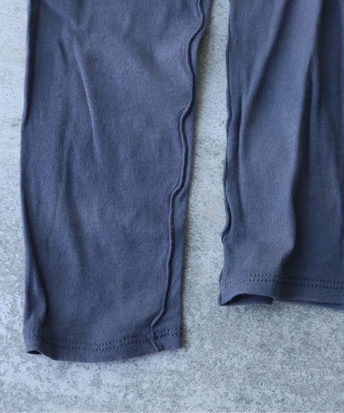 yuni(ユニ )の「60/-強撚ストレッチフライス difused dyeハイネックプルオーバー(Tシャツ/カットソー・レディース・チャコールグレー/ピンク・FREE)」の12枚目の写真