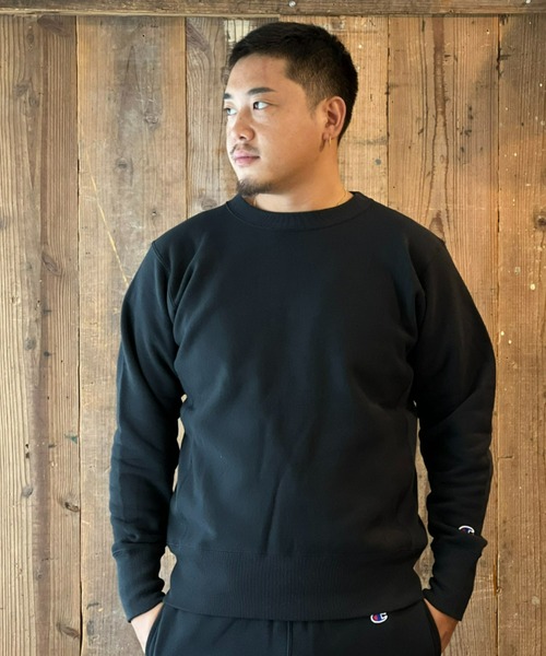 Champion（チャンピオン）の「【Champion】REVERSE WEAVE CREW NECK SWEATSHIRT（スウェット・メンズ・ブラック/ネイビー/グレー・LARGE/MEDIUM/X-LARGE/XX-LARGE）」の2枚目の写真