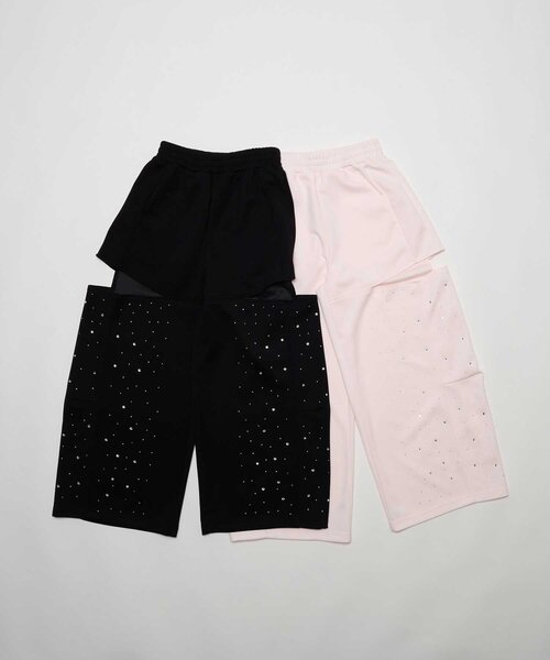 Belle Charme(ベルシャルム)の「【Belle Charme】Twinkle Wide Sweart Pants(スウェットパンツ・レディース・チャコールグレー/ブラック/ピンク・LARGE/MEDIUM)」の12枚目の写真