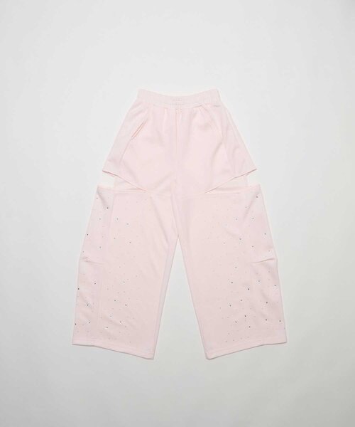 Belle Charme(ベルシャルム)の「【Belle Charme】Twinkle Wide Sweart Pants(スウェットパンツ・レディース・チャコールグレー/ブラック/ピンク・LARGE/MEDIUM)」の21枚目の写真