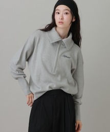 ロゴシシュウハーフZIPプルオーバー / 855390