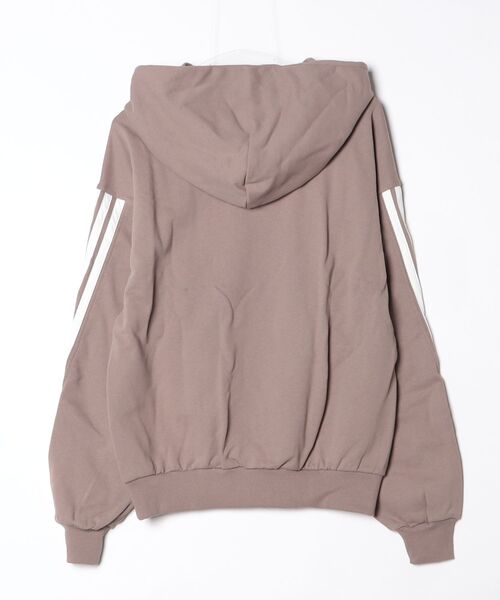 adidas(アディダス)の「アディダス KIT スリーストライプス パーカー / アディダス adidas(パーカー・メンズ・ベージュ・XX-LARGE/3XL/LARGE/MEDIUM/SMALL/X-LARGE/X-SMALL)」の6枚目の写真